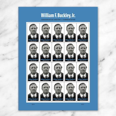 （2025）William F. Buckley Jr. Stamps, Book of 20
