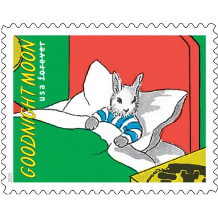 2025 Goodnight Moon Stamps, Sheet of 16